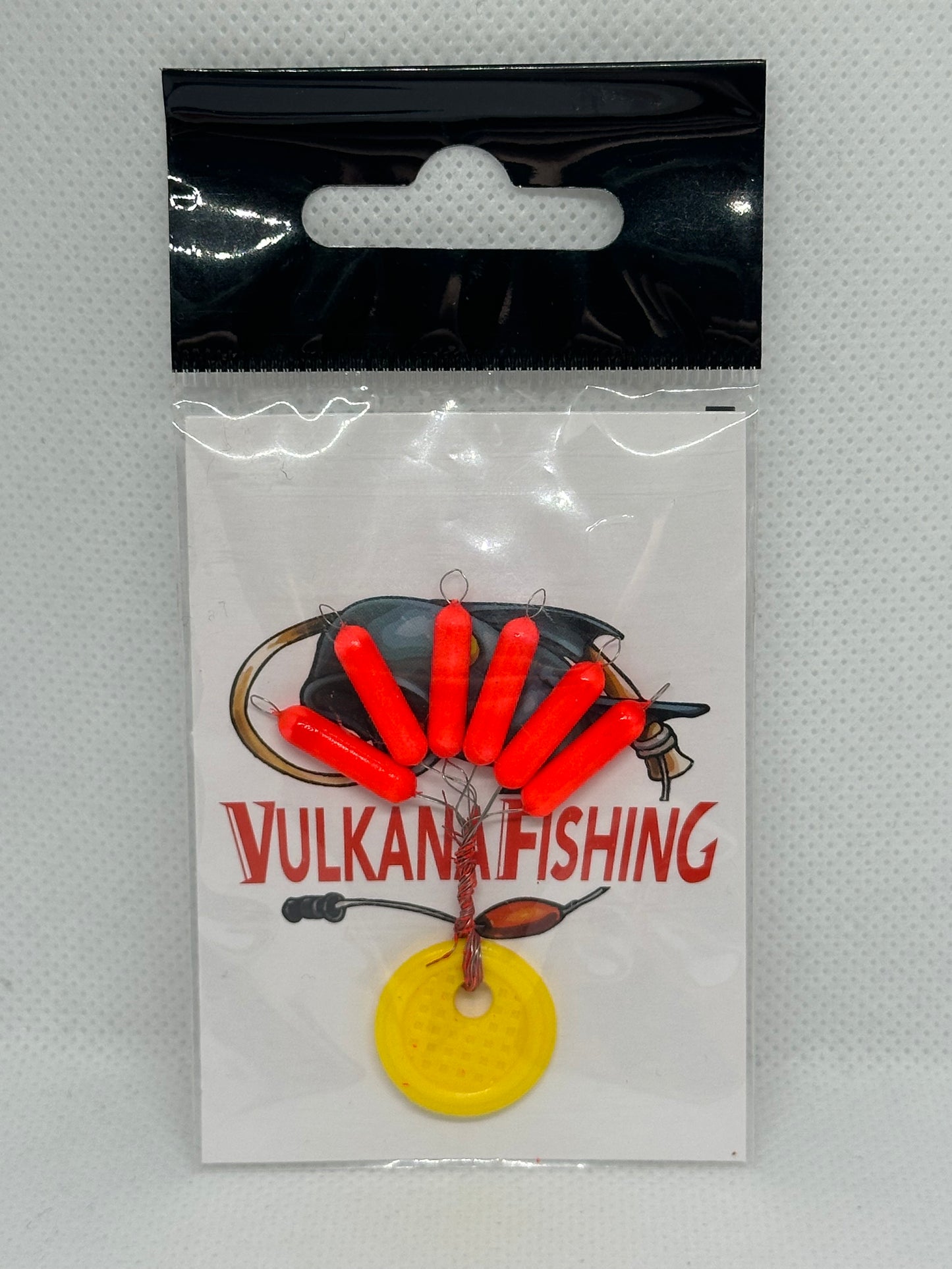 Perlas Flotantes/ Boyas Cápsula Rojo Lacado