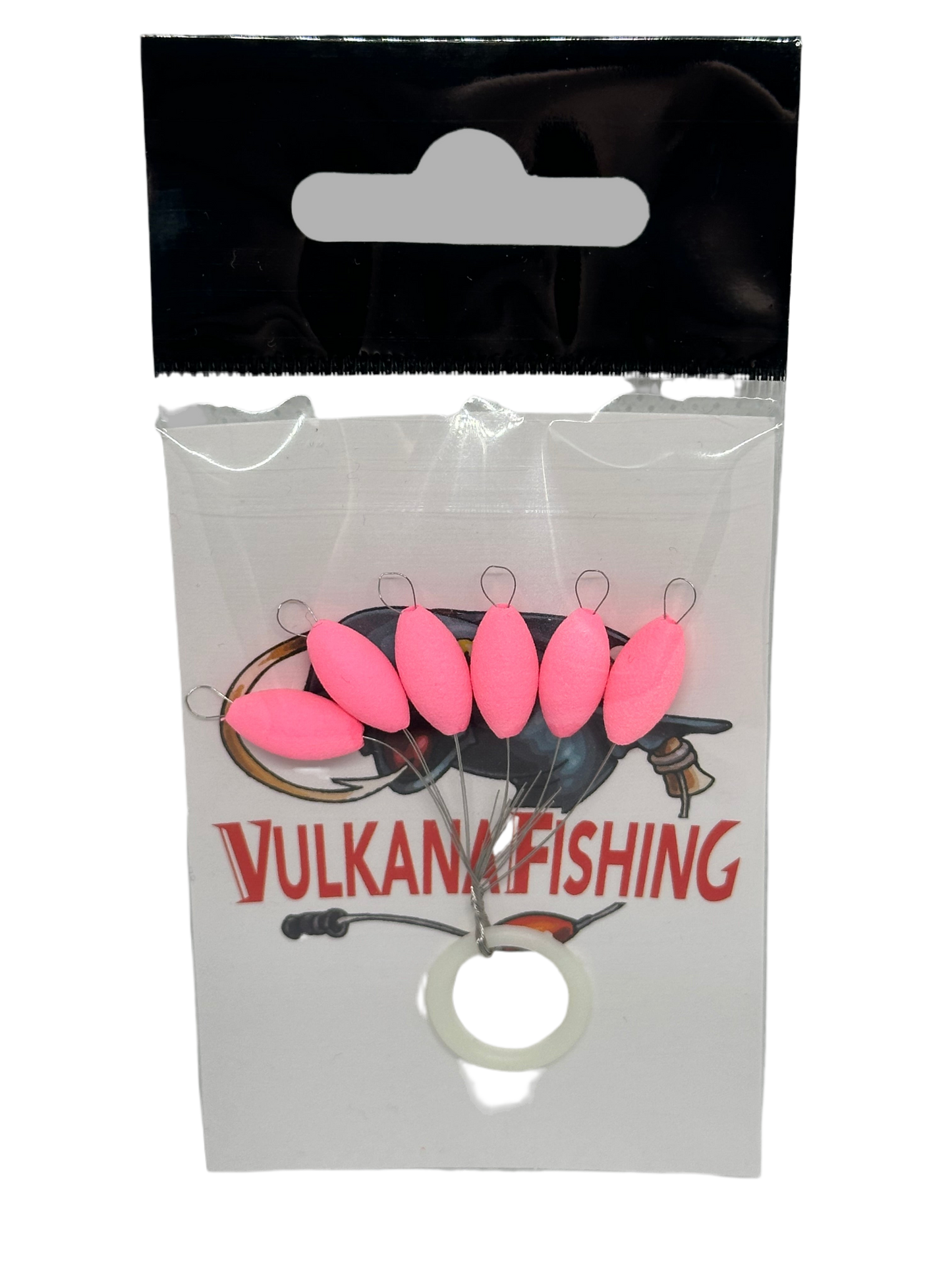 Schwimmende Perlen/Bojen, hellrosa, duftend, 6,3 x 13,2 mm