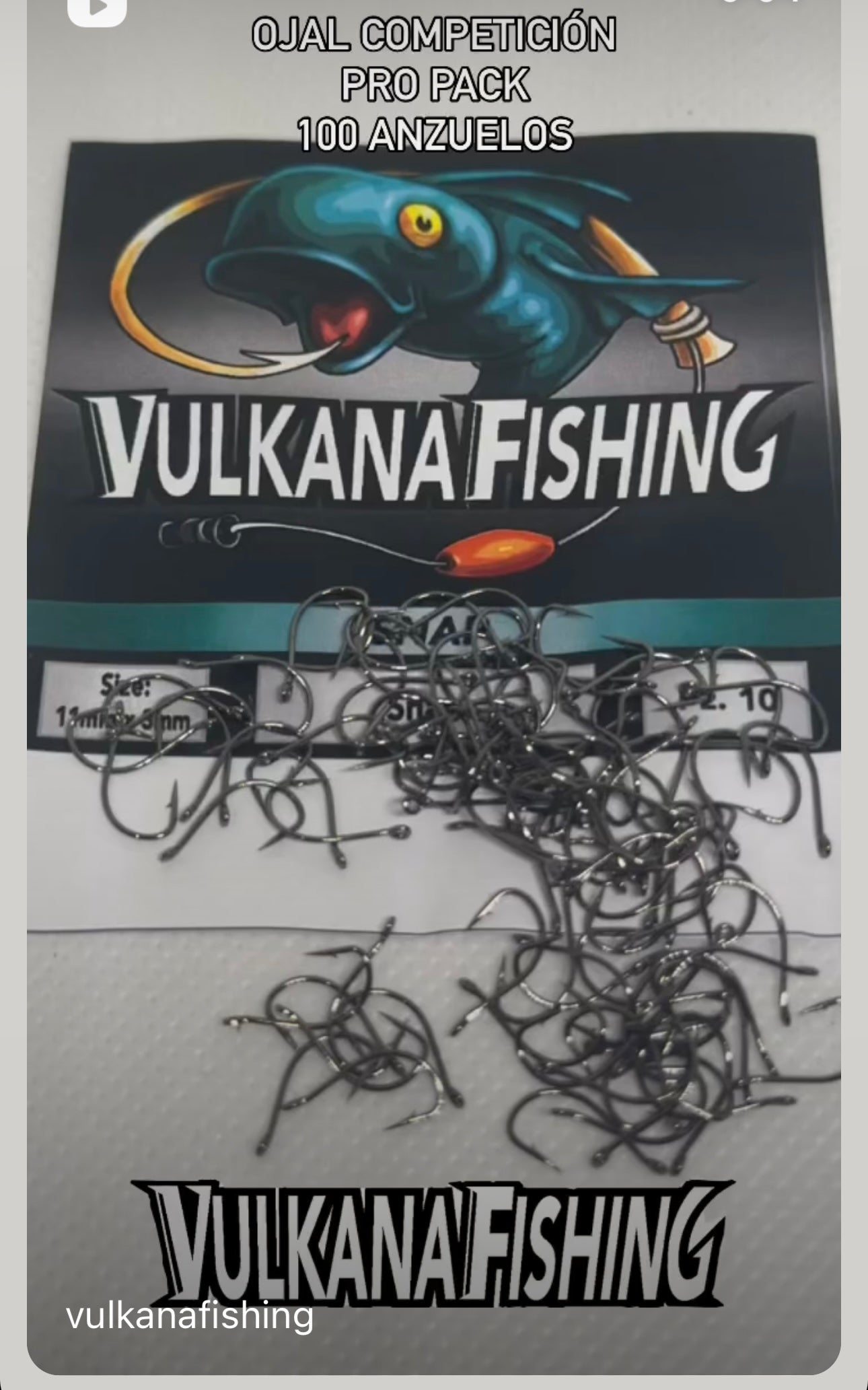 Competition hooks with ring (Width 5.5mm)