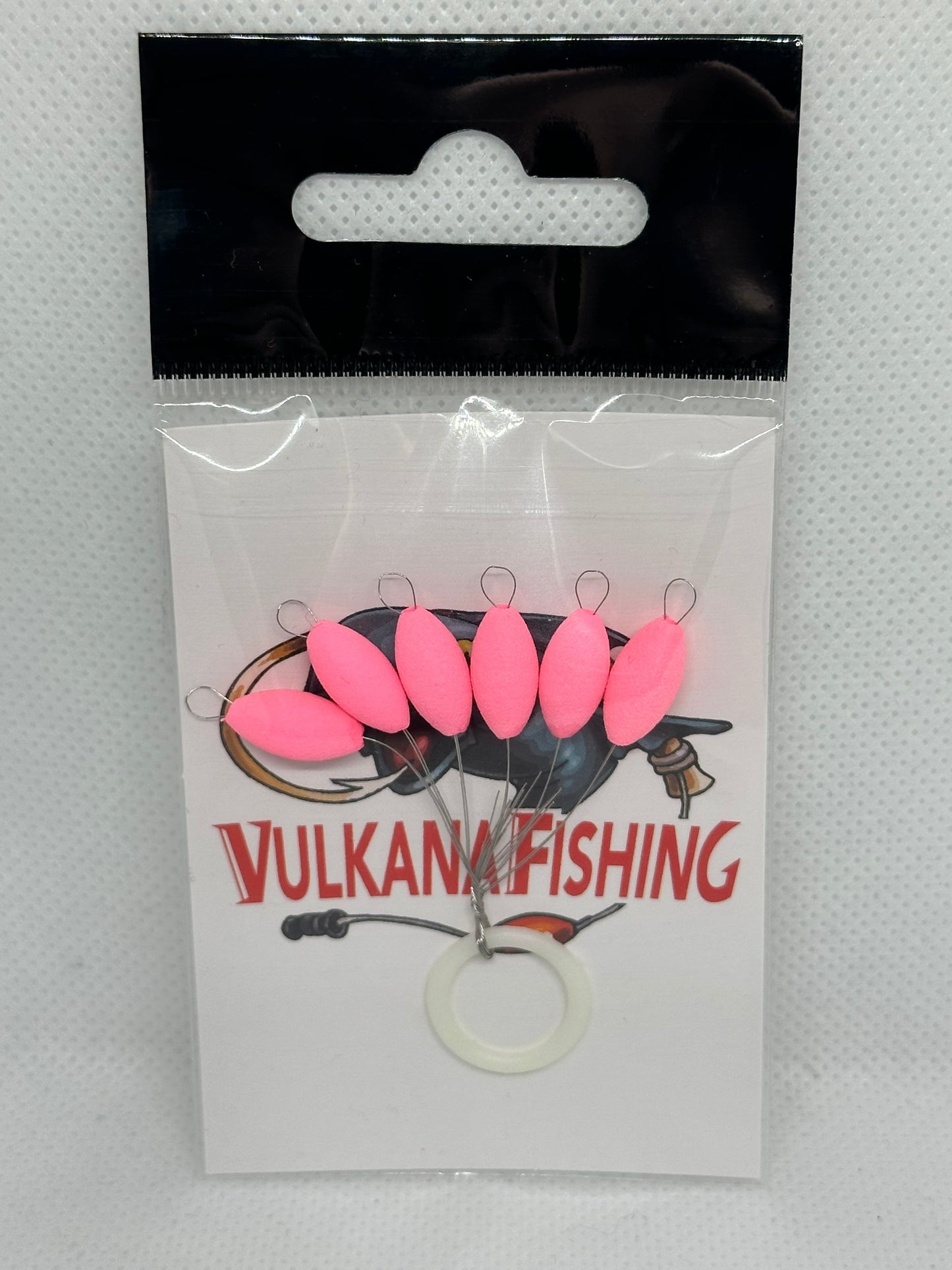 Schwimmende Perlen/Bojen, hellrosa, duftend, 6,3 x 13,2 mm