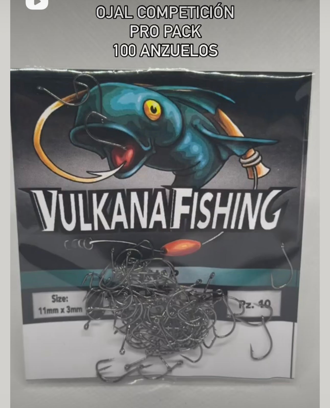 Competition hooks with ring (Width 5.5mm)